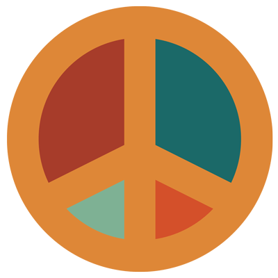 Life in Byron peace icon